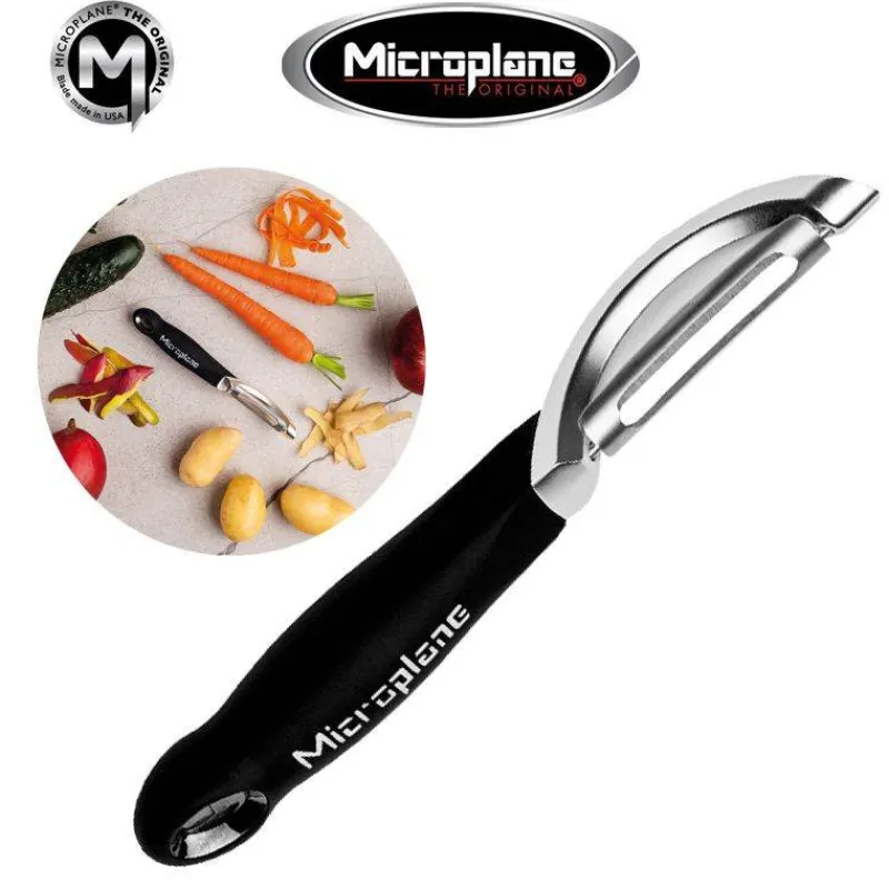 Eplucher | Economes Et Eplucheurs-Microplane Econome Professionnel inox lame pivotante