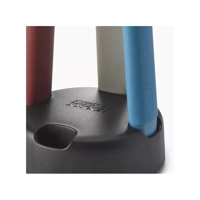 Ensembles Et Sets D'ustensiles-Joseph Joseph Elevate Set de 4 ustensiles de cuisine et leur support de rangement  SC