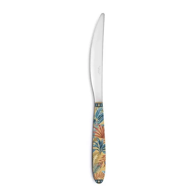 Couteaux-Easy Life EQUATORIAL Couteau de table inox avec poignée décorée SC