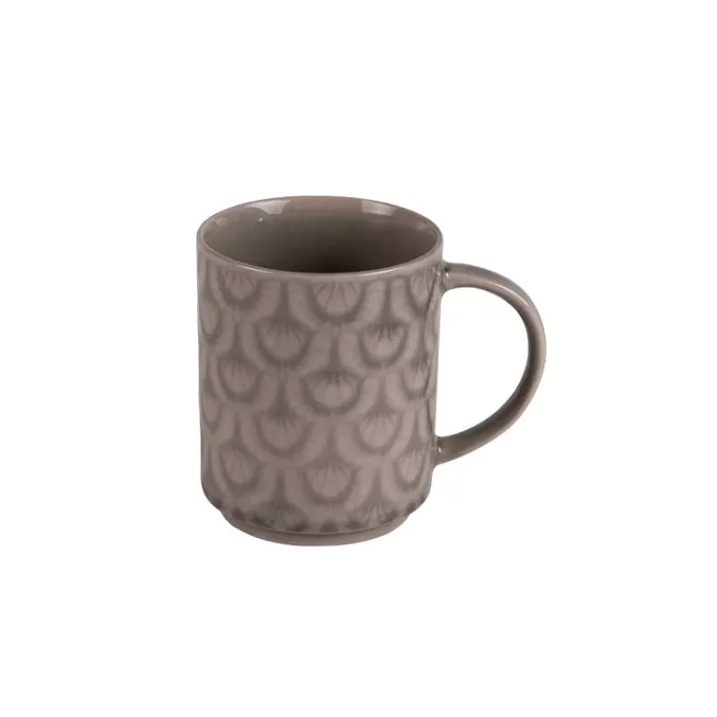 Mugs-TABLE PASSION EYRAN Mug en faïence 50cl  Kaki