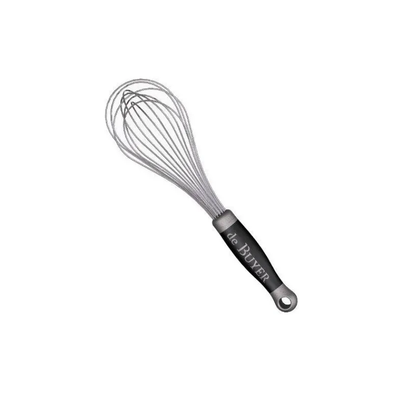 Fouets Pour La Cuisson | Fouets-De Buyer Fouet professionnel fils Inox manche soft touch 35 cm