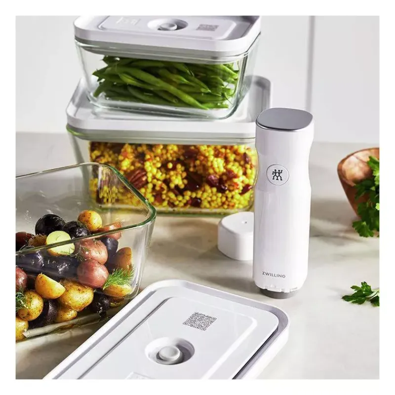 Conservation Sous-vide | Conservation Sous-vide Fresh & Save-ZWILLING FRESH & SAVE Appareil électrique sous vide Set boites en verre et sacs
