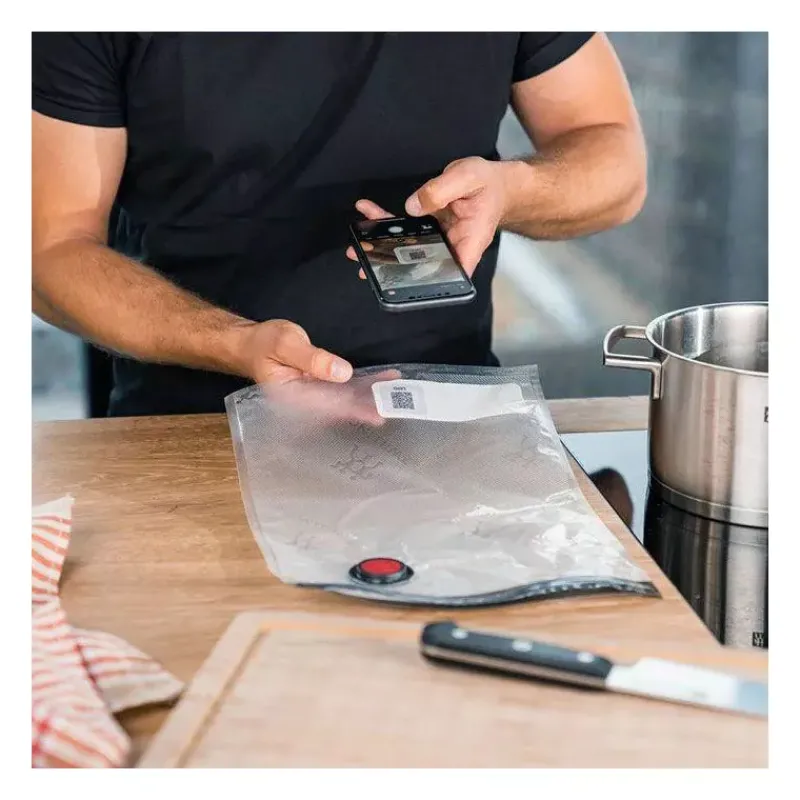 Conservation Sous-vide Fresh & Save | Conservation Sous-vide-ZWILLING FRESH & SAVE Boite de 10 sacs sous-vide Taille M