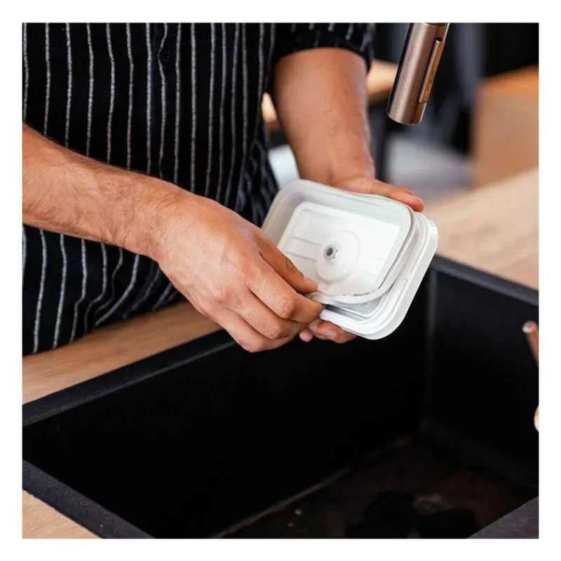 Conservation Sous-vide Fresh & Save | Conservation Sous-vide-ZWILLING FRESH & SAVE Boite en verre sous-vide Taille L 2 L