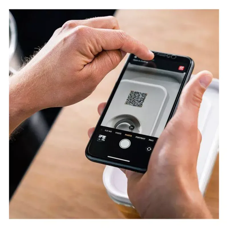 Conservation Sous-vide Fresh & Save | Conservation Sous-vide-ZWILLING FRESH & SAVE Boite en verre sous-vide Taille M 0.9 L