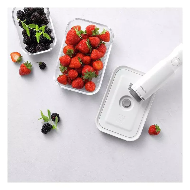 Conservation Sous-vide Fresh & Save | Conservation Sous-vide-ZWILLING FRESH & SAVE Boite en verre sous-vide Taille S 0.4 L