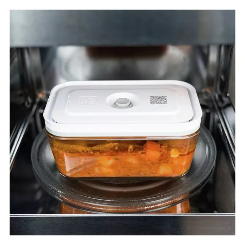 Conservation Sous-vide Fresh & Save | Conservation Sous-vide-ZWILLING FRESH & SAVE Boite en verre sous-vide Taille S 0.4 L