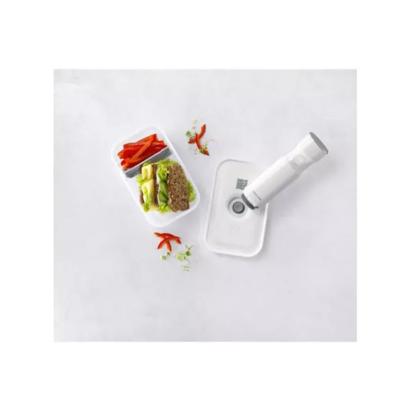 Lunch Box-ZWILLING FRESH & SAVE Boîte Lunch Box Plastique sous-vide Taille M Plate  0,8 L