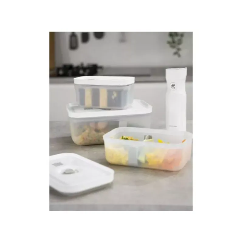Lunch Box-ZWILLING FRESH & SAVE Boîte Lunch Box Plastique sous-vide Taille M Plate  0,8 L