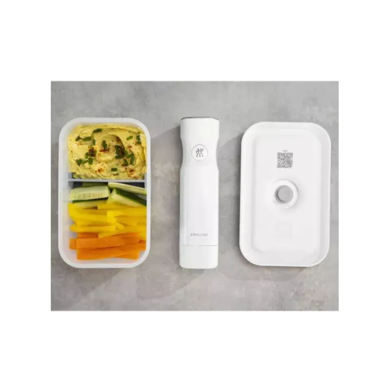 Lunch Box-ZWILLING FRESH & SAVE Boîte Lunch Box Plastique sous-vide Taille M Plate  0,8 L
