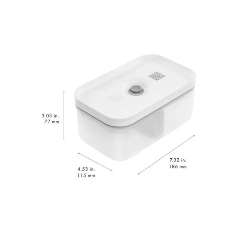 Lunch Box-ZWILLING FRESH & SAVE Boîte Lunch Box Plastique sous-vide Taille M Plate  0,8 L