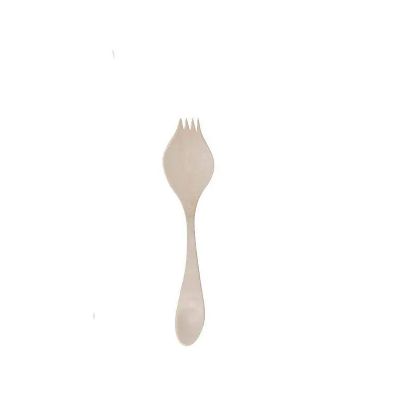 Georgette Couvert | Fourchettes À Gâteaux-Georgette Demoiselle Biodégradable Fourchette Finition Sable blanc X 25 SC