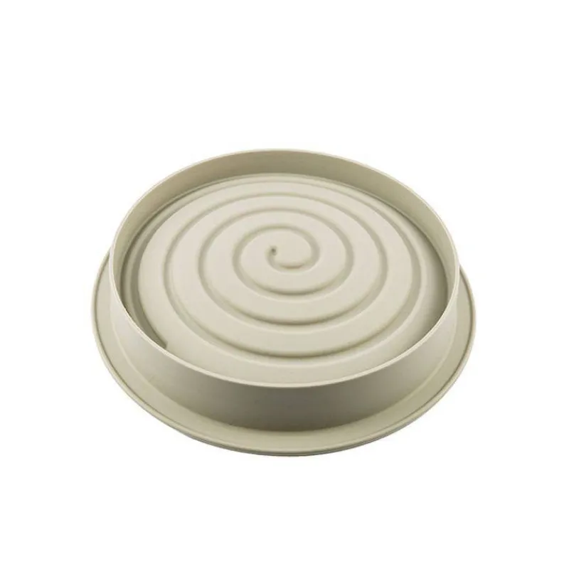 Moules Silikomart | Moules À Gâteaux Silicone-SilikoMart GIROTONDO Moule rond spirales en silicone 3Design D22 cm