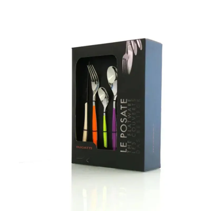 Ménagères | Ménagère 24 Pièces-BUGATTI GLAMOUR Mix Colour Ménagère multicolore 24 pièces