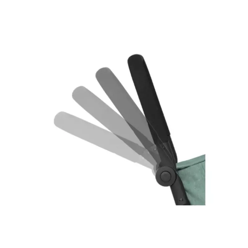 Chariots Et Paniers Isothermes-Playmarket GO LITE Poussette de marché Chariot de courses isotherme 6 roues Vert d'eau