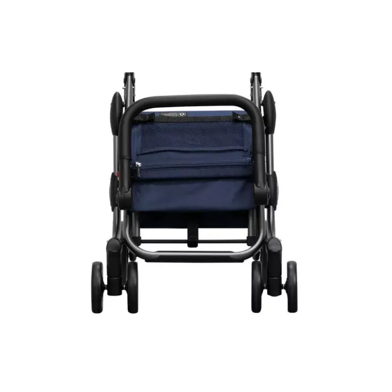 Poussettes De Marché-Playmarket GO UP Premium Poussette de marché Chariot de courses 6 roues Bleu Blueberry SC