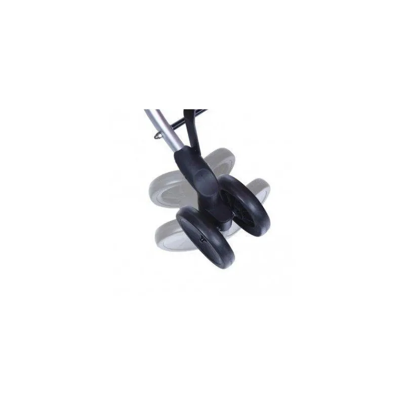 Poussettes De Marché-Playmarket GO UP Premium Poussette de marché Chariot de courses 6 roues Rouge Chili