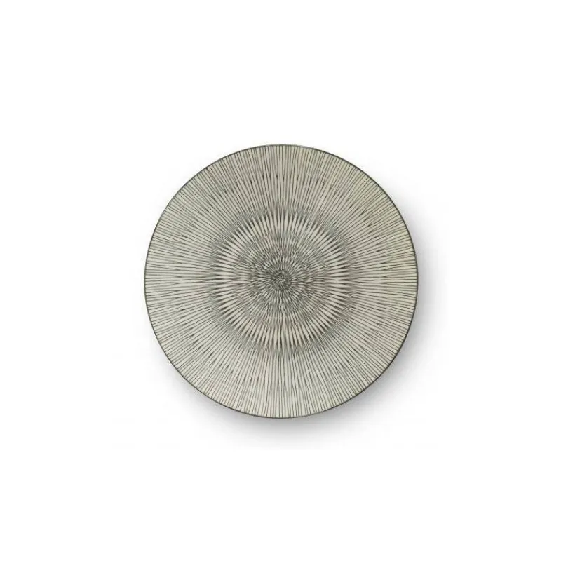 Assiettes Plates-Mu00e9dard de NOBLAT HYPNOSE Assiette Plate en Grès Médard de NOBLAT D27 SC