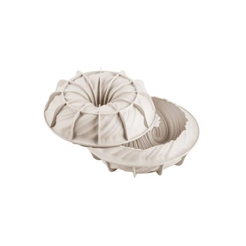 Moules Silikomart | Moules À Gâteaux Silicone-SilikoMart INTRECCIO Moule rond Fils entrelacés 3Design D21 cm SC