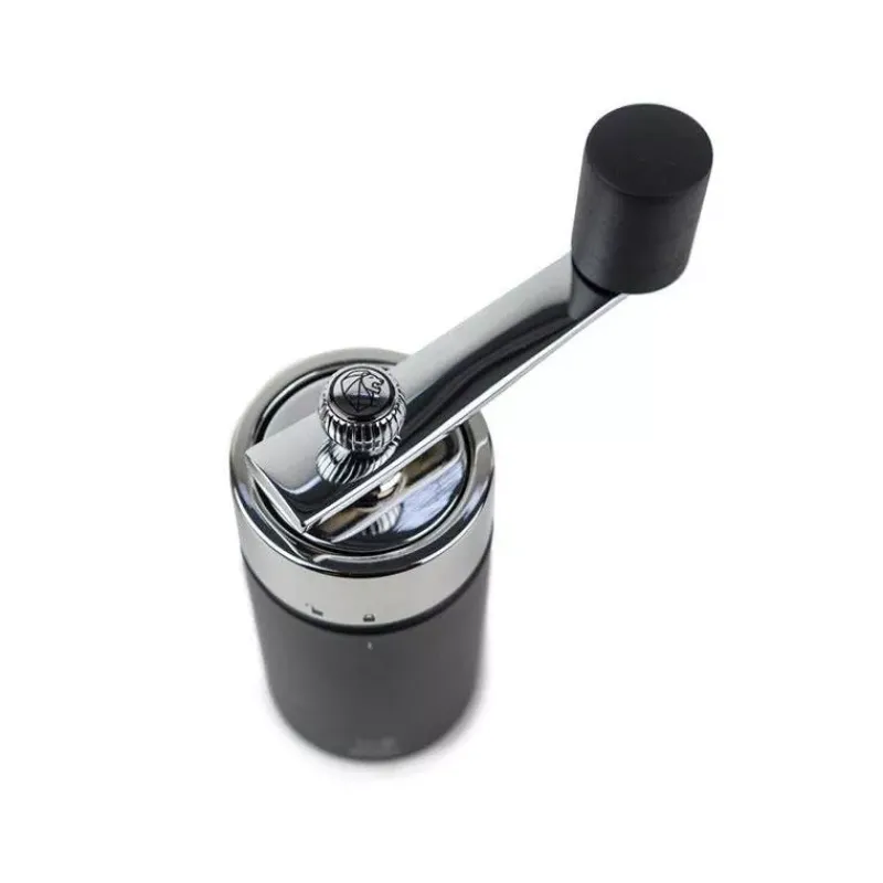 Moulins À Épices-PEUGEOT ISEN Moulin à Muscade Bois et inox à manivelle 15 cm Noir mat