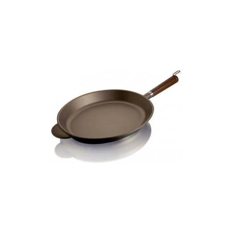 Poêles Amovibles | Poêles À Poisson-PENTOLPRESS JULIENNE Poêle ovale à POISSON en Fonte aluminium avec Manche amovible D34