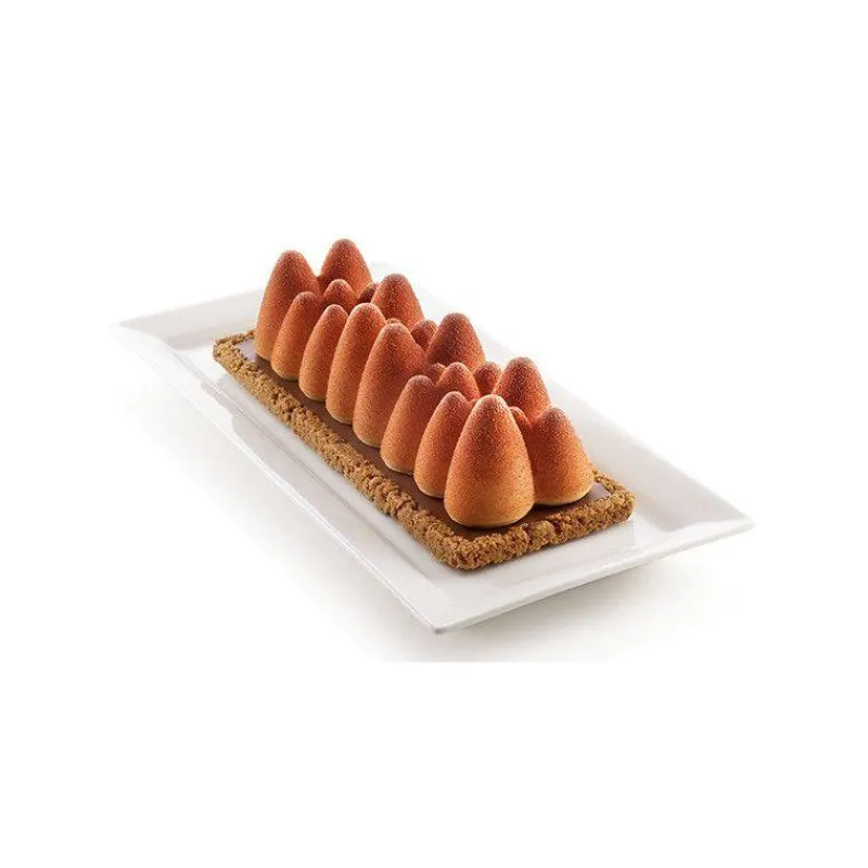 Moules Silikomart | Moules À Gâteaux Silicone-SilikoMart KIT ICE GLOW Moule gâteau montagnes en silicone 3Design