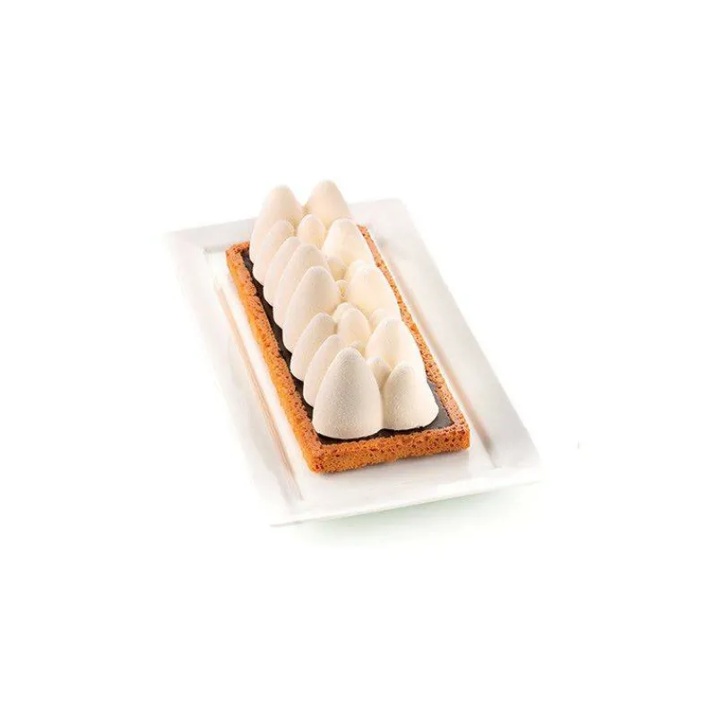 Moules Silikomart | Moules À Gâteaux Silicone-SilikoMart KIT ICE GLOW Moule gâteau montagnes en silicone 3Design