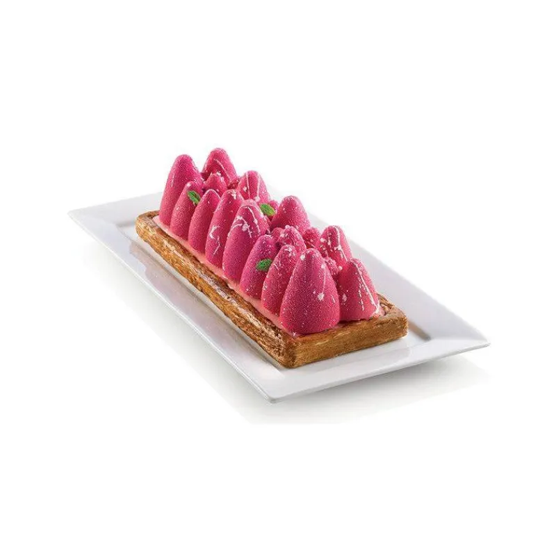 Moules Silikomart | Moules À Gâteaux Silicone-SilikoMart KIT ICE GLOW Moule gâteau montagnes en silicone 3Design