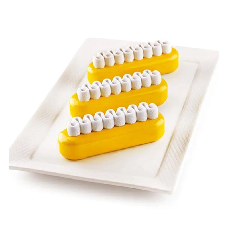 Moules Silikomart | Moules À Gâteaux Silicone-SilikoMart KIT POP ECLAIR moule gâteau éclair en silicone 3Design