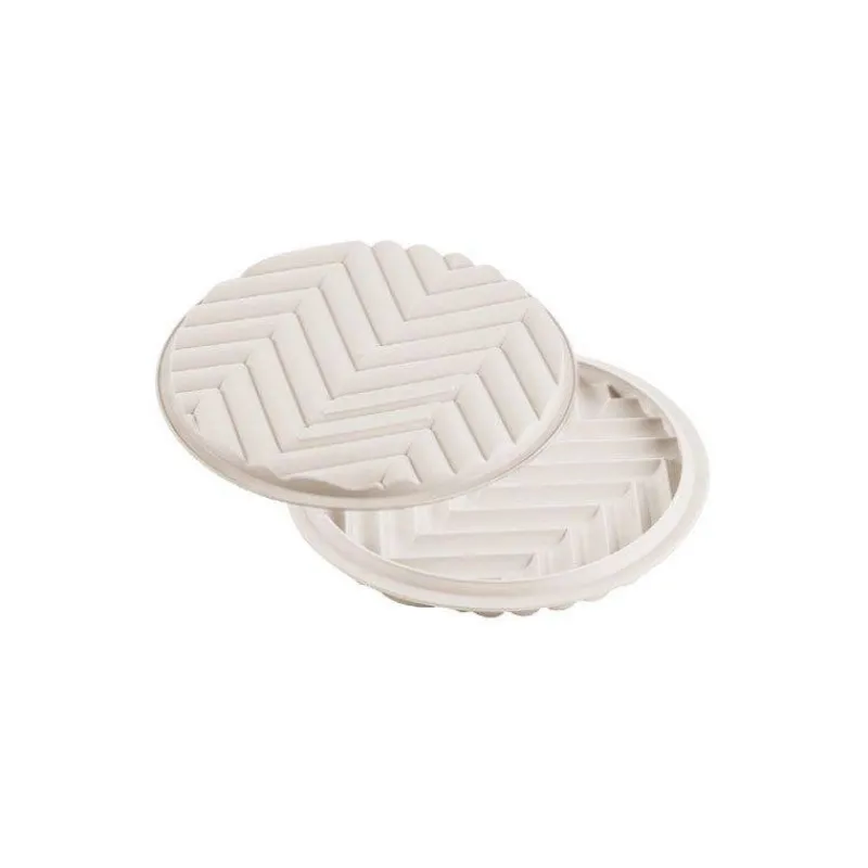 Moules À Tarte | Moules À Gâteaux-SilikoMart KIT TARTE GRAPHIQUE cercle tarte et moule en silicone 3Design