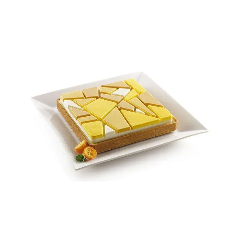 Moules À Tarte | Moules À Gâteaux-SilikoMart KIT TARTE LIBERTY cercle tarte et moule en silicone 3Design