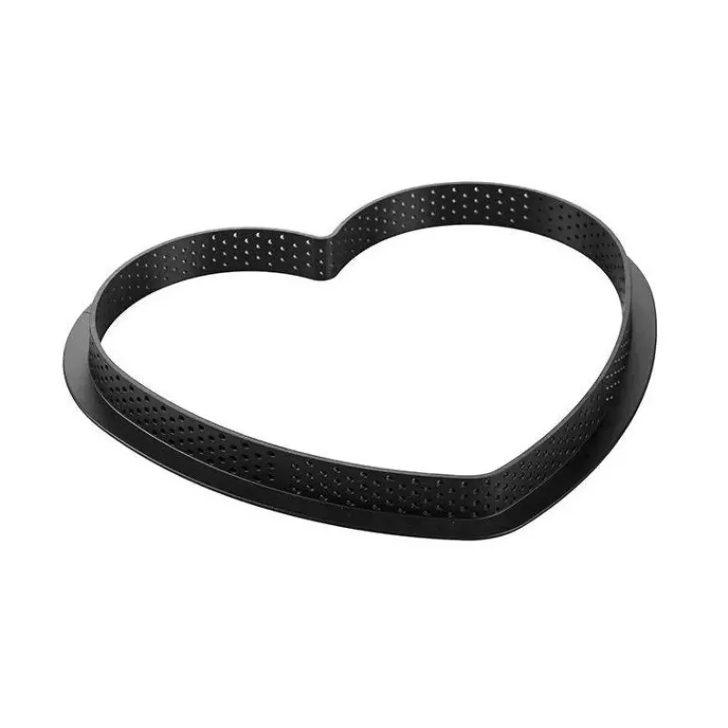 Thème Saint Valentin | Moules À Tarte-SilikoMart KIT TARTE MON AMOUR cercle tarte Coeur et moule en silicone 3Design