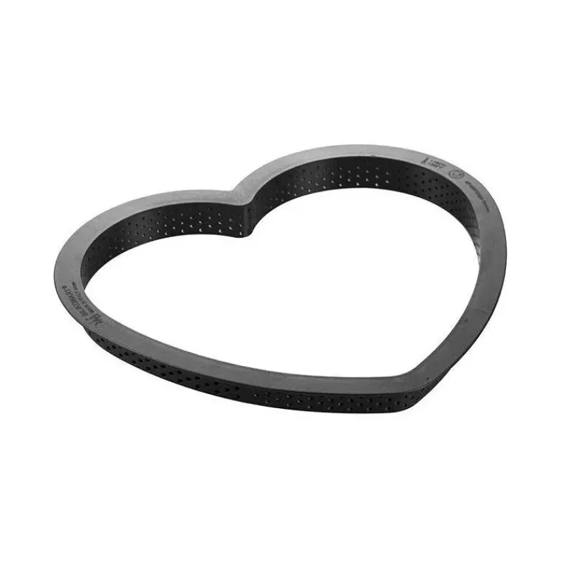 Thème Saint Valentin | Moules À Tarte-SilikoMart KIT TARTE MON AMOUR cercle tarte Coeur et moule en silicone 3Design