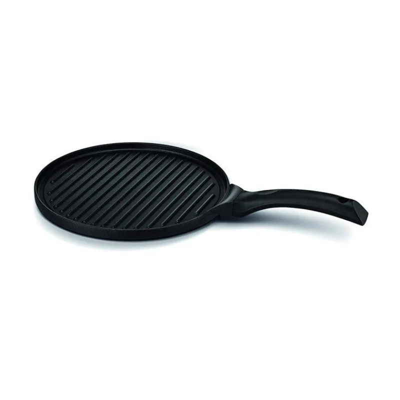 Poêles À Griller-BEKA KITCHEN FUN Poêle à griller induction fonte aluminium anti-adhérent D26 SC