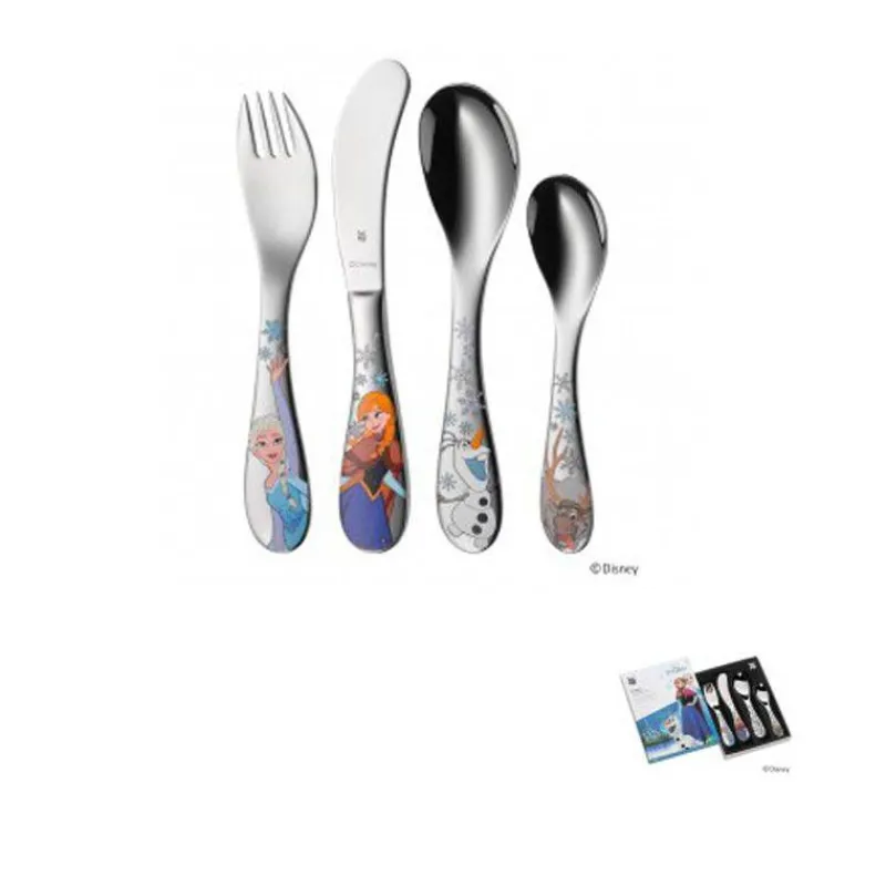 Couverts Pour Enfants-WMF La Reine des Neiges Ensemble Couverts Table inox Enfant -