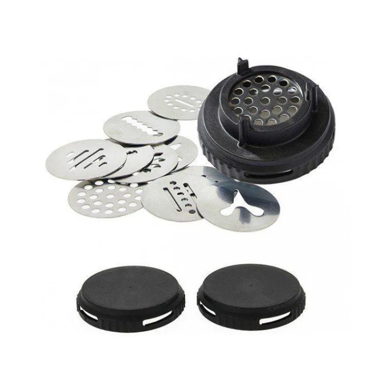 Le Tube-De Buyer LE TUBE Kit biscuit sablé pour piston à pression 13 disques avec 2 couvercles