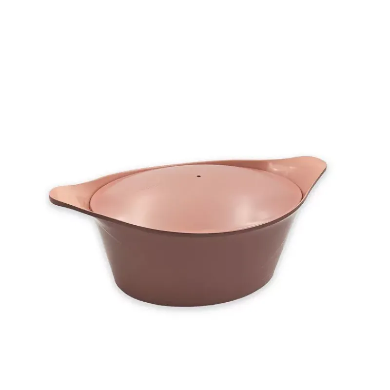 L'incroyable Cocotte Cookut | Cocottes En Fonte Aluminium-COOKUT L'Incroyable Cocotte Revêtement céramique Guimauve Corps seul 33 cm