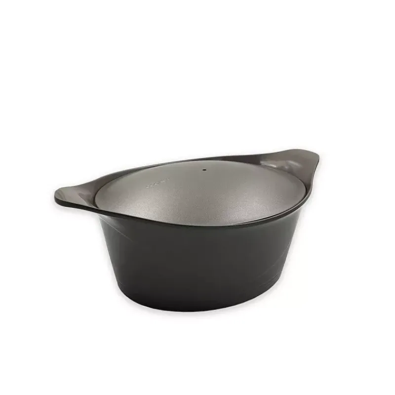 L'incroyable Cocotte Cookut | Cocottes En Fonte Aluminium-COOKUT L'Incroyable Cocotte Revêtement céramique Moka Corps seul 33 cm