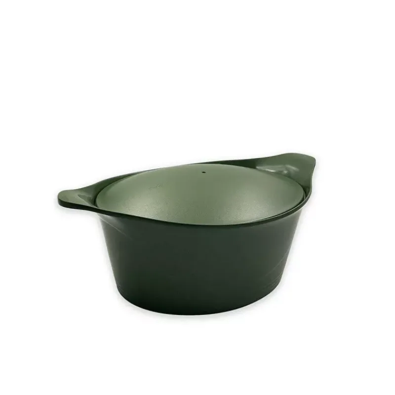 L'incroyable Cocotte Cookut | Cocottes En Fonte Aluminium-COOKUT L'Incroyable Cocotte Revêtement céramique Vert Fougère Corps seul 33 cm