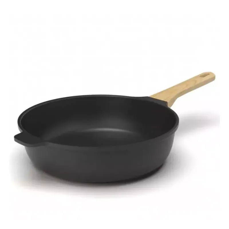 Sauteuses Revêtements Céramique | L'incroyable Sauteuse Cookut-COOKUT L´incroyable Sauteuse Revêtement Céramique 28 cm - Noir Graphite