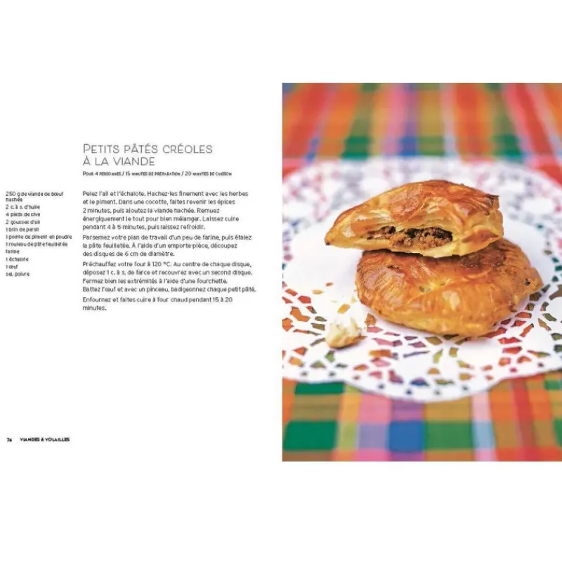 Livres De Cuisine-MARABOUT Livre de recettes de cuisine festins Créole Collection Les recettes Cultes Hachette
