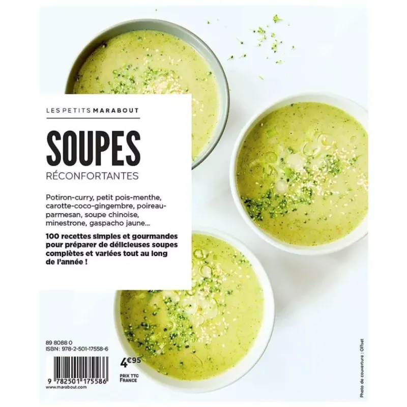 Livres De Cuisine-MARABOUT Livre de recettes de cuisine Soupes réconfortantes Hachette