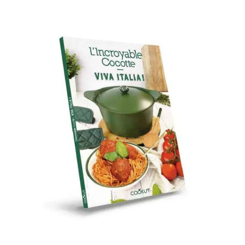 L'incroyable Cocotte Cookut | Livres De Cuisine-COOKUT LIVRE DE RECETTES Italiennes L´Incroyable Cocotte Viva Italia