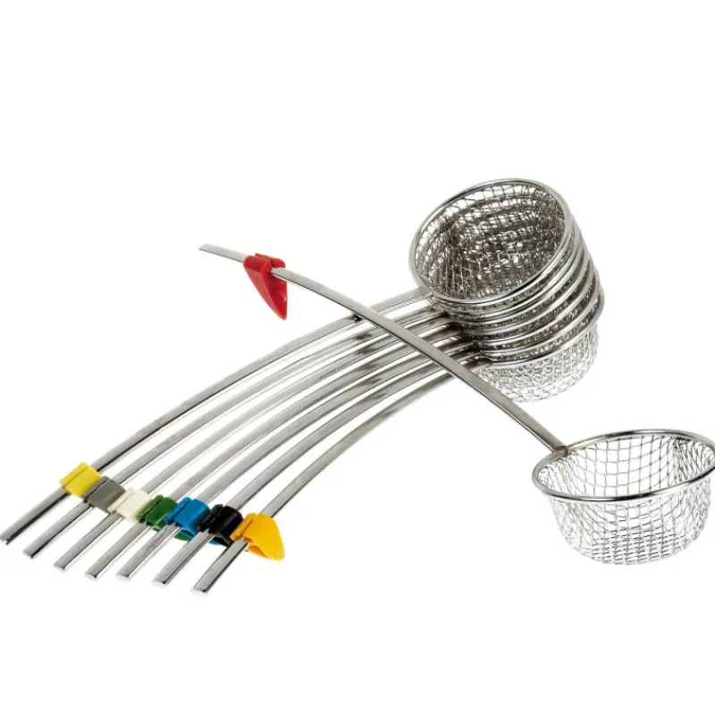 Fondues-Combrichon Louche fondue D6 inox-blister 4
