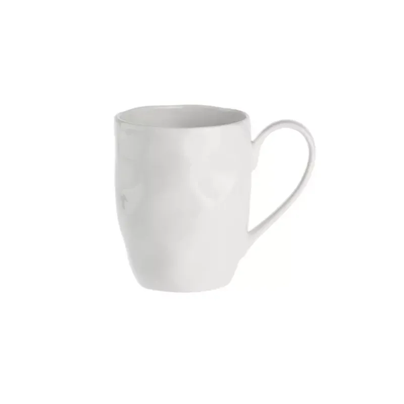 Mugs-PORCELLANA BIANCA LUNIA Mug en porcelaine blanche 350 ml