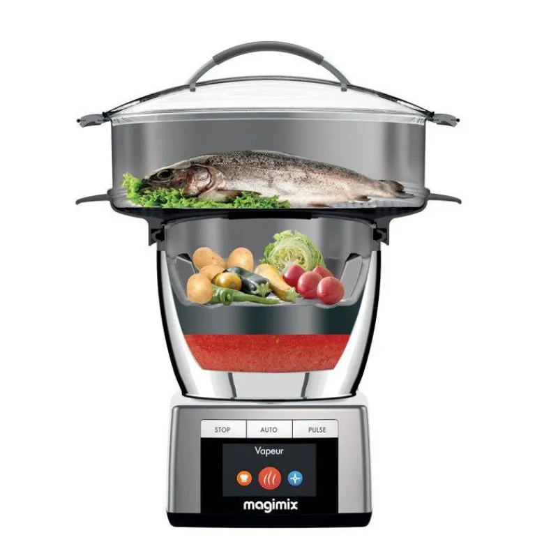 Accessoires & Pièces Détachées Robots | Cuit-vapeur-MAGIMIX Accessoire Cuiseur Vapeur XL inox pour COOK EXPERT