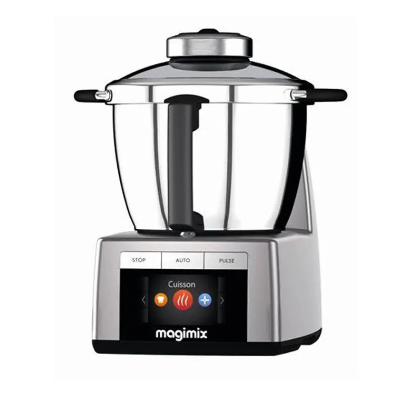 Robots Multifonctions Compacts | Robots Magimix-MAGIMIX Cook EXPERT Robot Multifonctions cuiseur Chromé Mat  Kit Connect offert