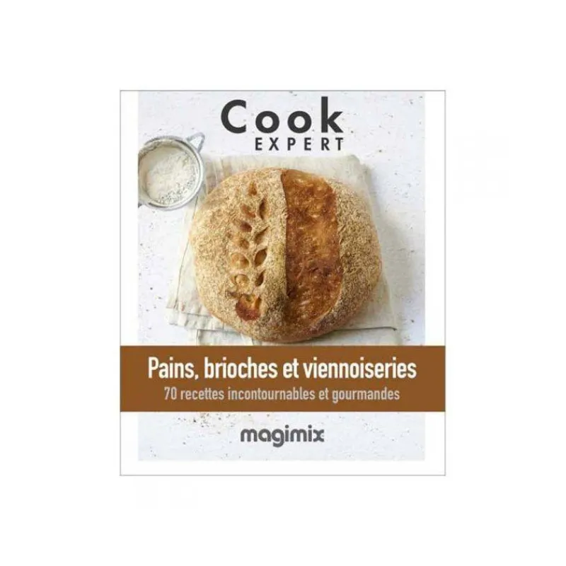 Livres De Cuisine-MAGIMIX Livre de recettes Pains Brioches et Viennoiseries pour COOK EXPERT