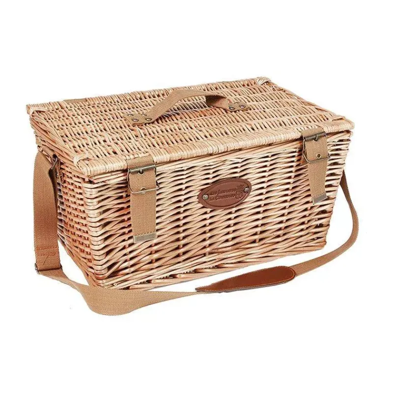 Paniers Pique-nique-Les Jardins de la Comtesse Malle Panier Pique Nique osier Concorde 4 personnes