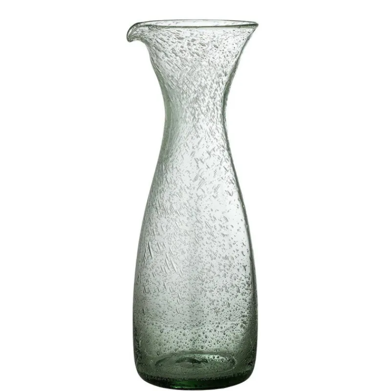 Carafes À Vin | Carafes À Eau-Bloomingville MANELA Carafe en verre soufflé Vert